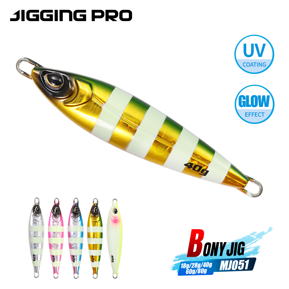 Fishing Lure Spoon - JIGGING PRO Metal Jig BONY Cucchiaio