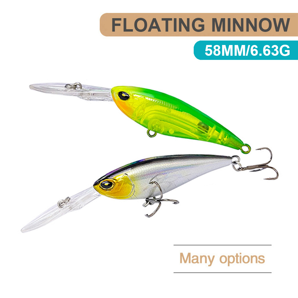 Fishing Lure Jerkbait - 5.8 centimetri 6.63g Esche Da Pesca