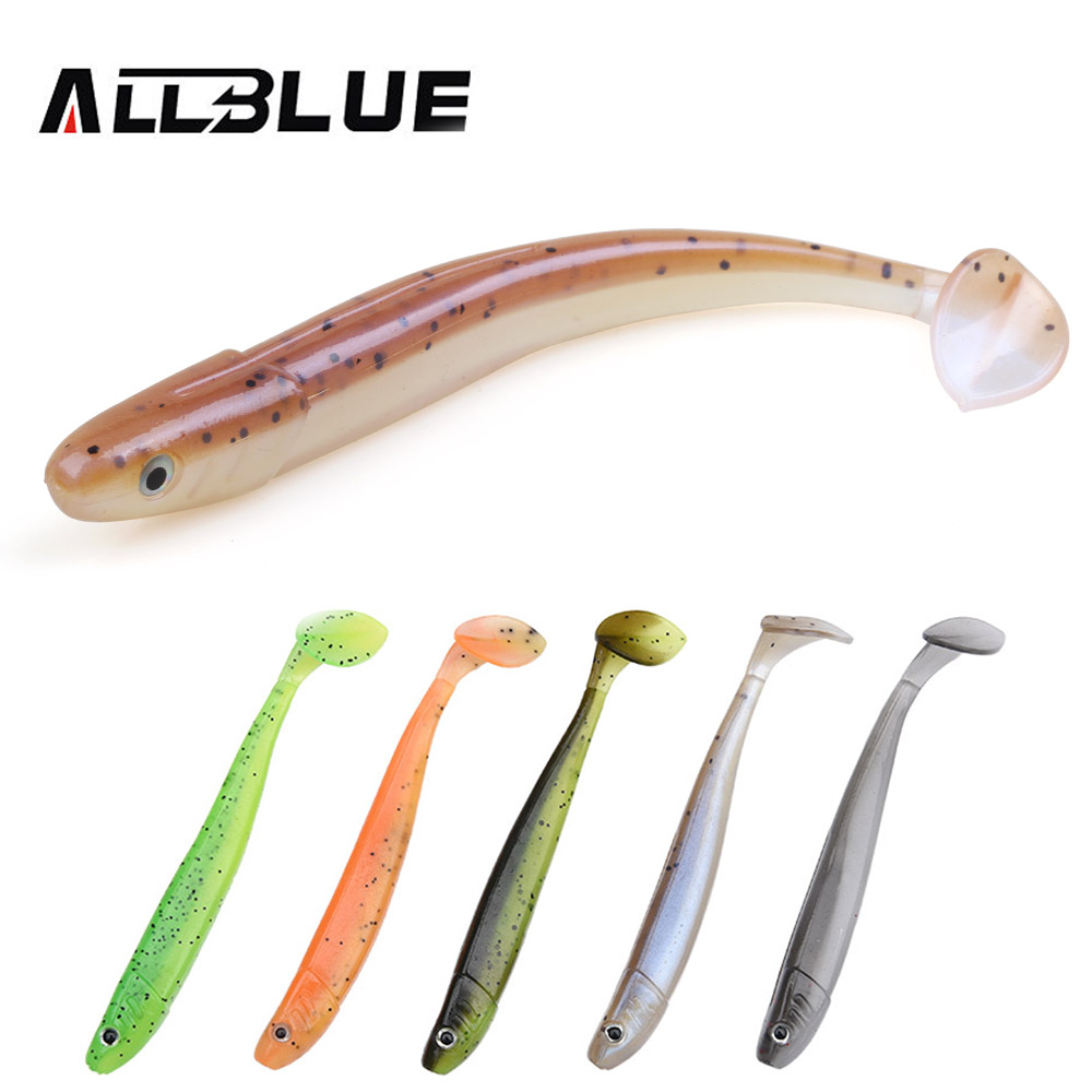 Fishing Lure Soft Plastic - ALLBLUE Nuove Esche Morbide a Forma