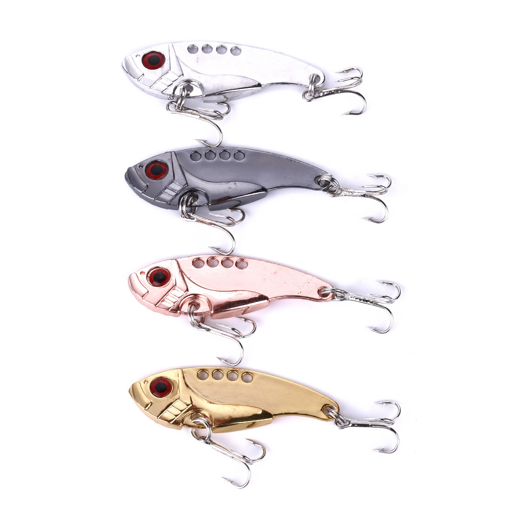 Fishing Lure Soft Plastic - 1 pz metallo VIB esche 3g/7g/11g