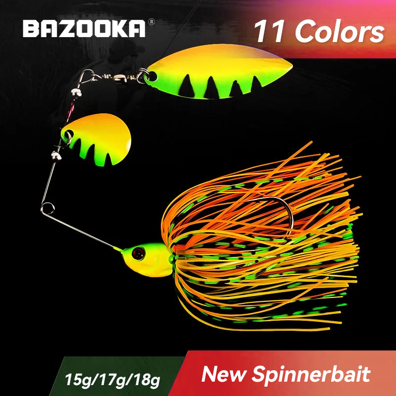 Bazooka 15g 18g Spinnerbait Ri - Fishing Lure Spinnerbait recensione e prezzo