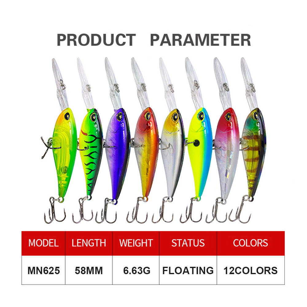 5.8 centimetri 6.63g Esche Da  - Fishing Lure Jerkbait recensione e prezzo