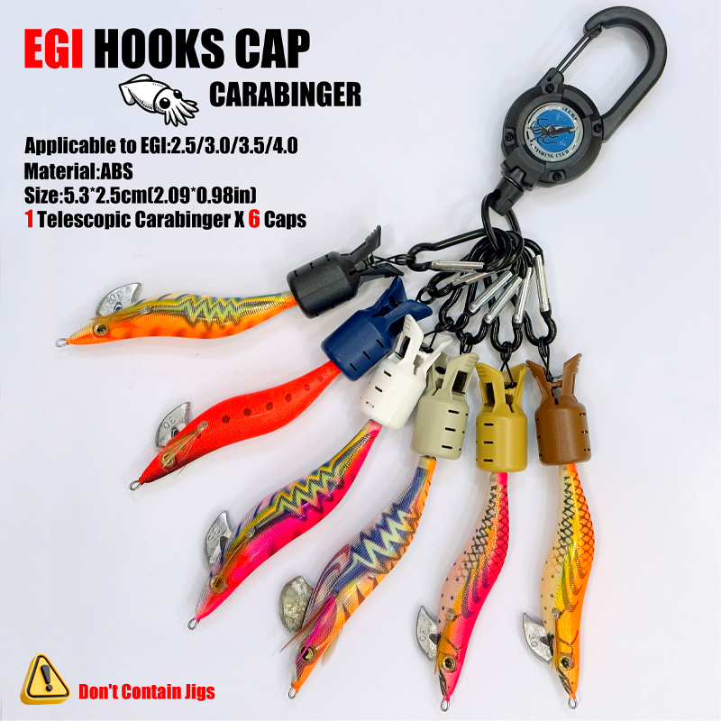Calamari Jig Hook Caps e Mosch - Fishing Lure Accessories recensione e prezzo