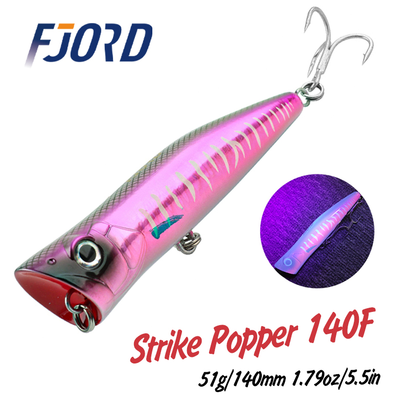 FJORD 140mm 51g Popper Richiam - Fishing Lure Buzzbait recensione e prezzo